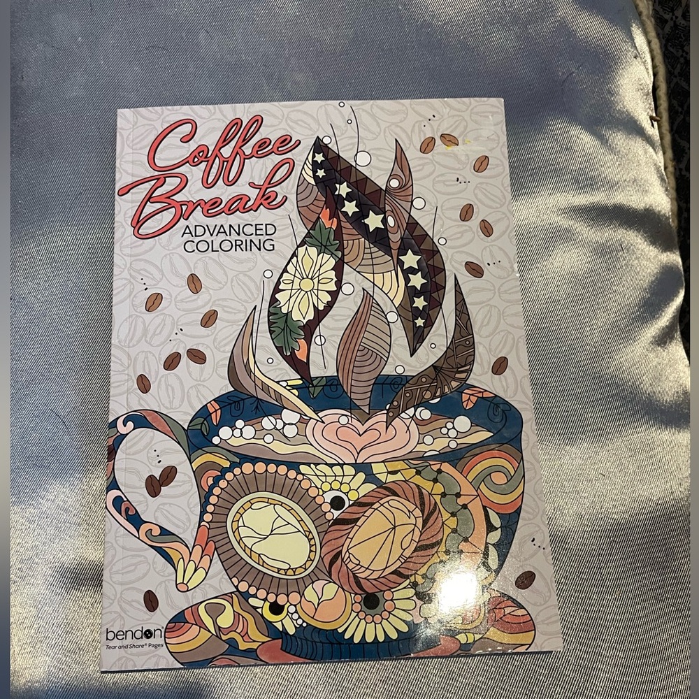 Bendon Coffee Break Coloring Book